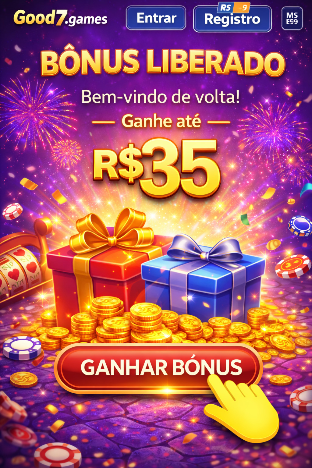 cassino bonus de cadastro 